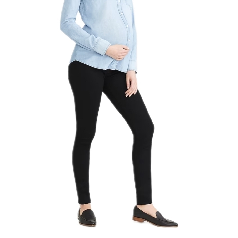 J Crew Factory‎ maternity jean signature stretch Clean Black wash size 31 AO592